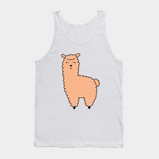 Smiling llama Tank Top